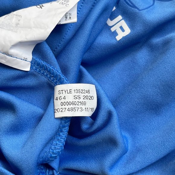 Under Armour Heat Gear Loose Large Logo 1/4 Zipper Long Sleeve Youth Large Shirt - Picture 7 of 7